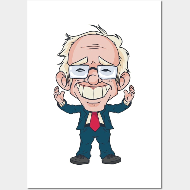 Bernie Sanders Wall Art by madeinchorley